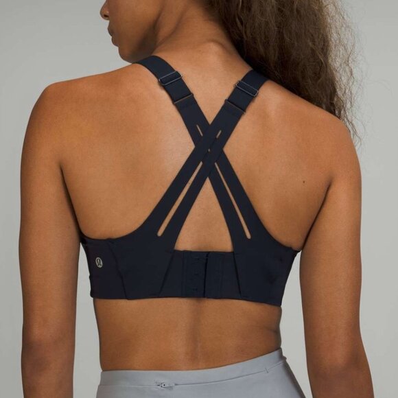 lululemon AirSupport Bra High Support Navy 34D - Picture 2 of 10